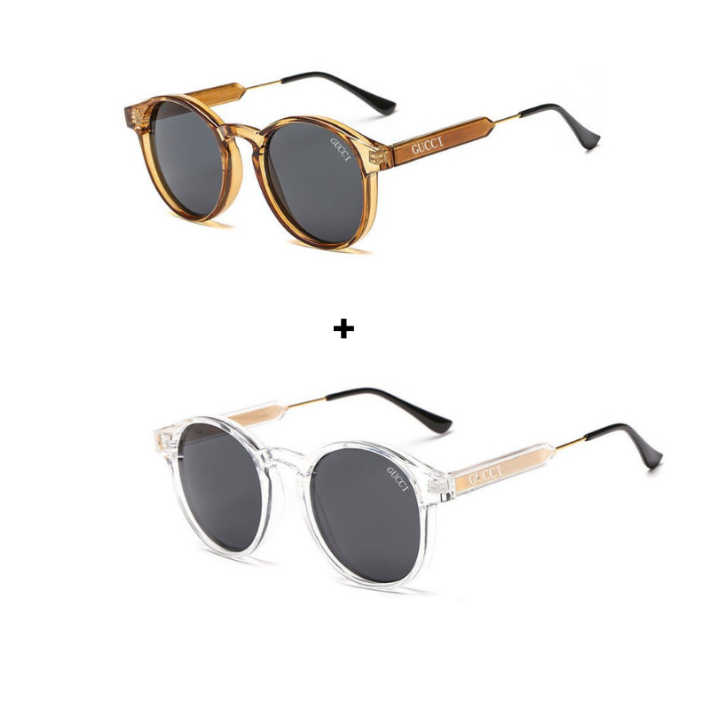 OCTOBRE NOIR - 2 Lunettes Unisexes - Gucci | Prada - Achetez 1 Obtenez 2