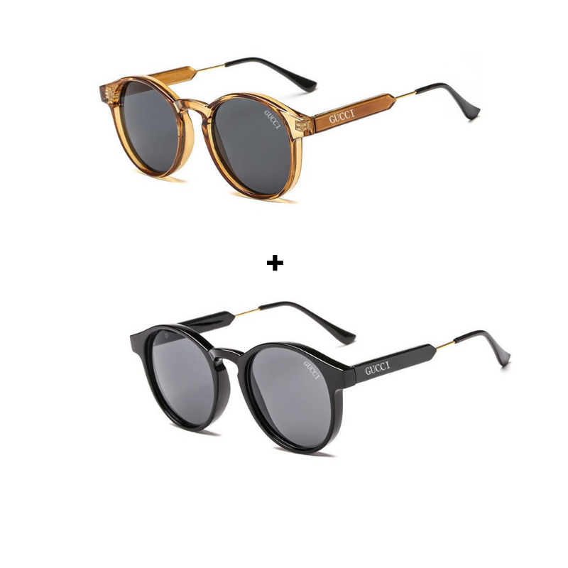 OCTOBRE NOIR - 2 Lunettes Unisexes - Gucci | Prada - Achetez 1 Obtenez 2