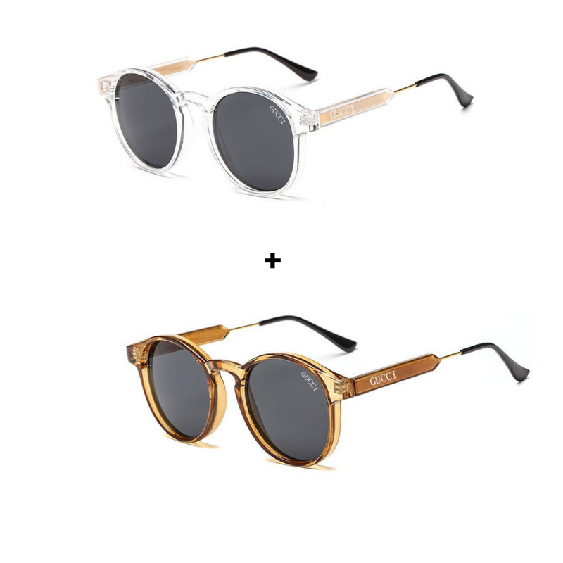 OCTOBRE NOIR - 2 Lunettes Unisexes - Gucci | Prada - Achetez 1 Obtenez 2