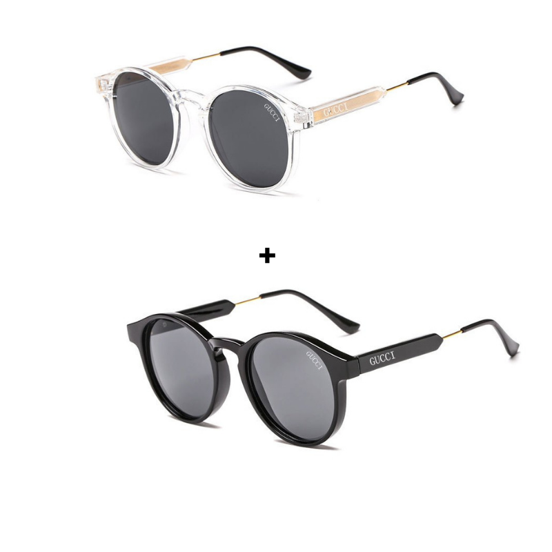 OCTOBRE NOIR - 2 Lunettes Unisexes - Gucci | Prada - Achetez 1 Obtenez 2