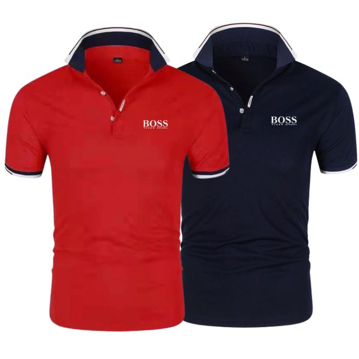 [KAUF 2, ZAHL 1] 2ER-SET PREMIERE POLOSHIRTS